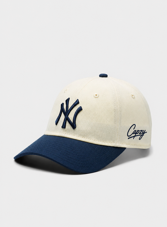 Capzy NY Embroidered Cap – Blue
