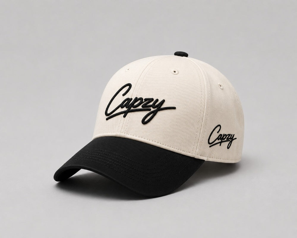 Capzy Signature Beige Cap